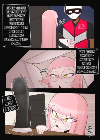 Nerd gets a little too kinky and regrets it cover