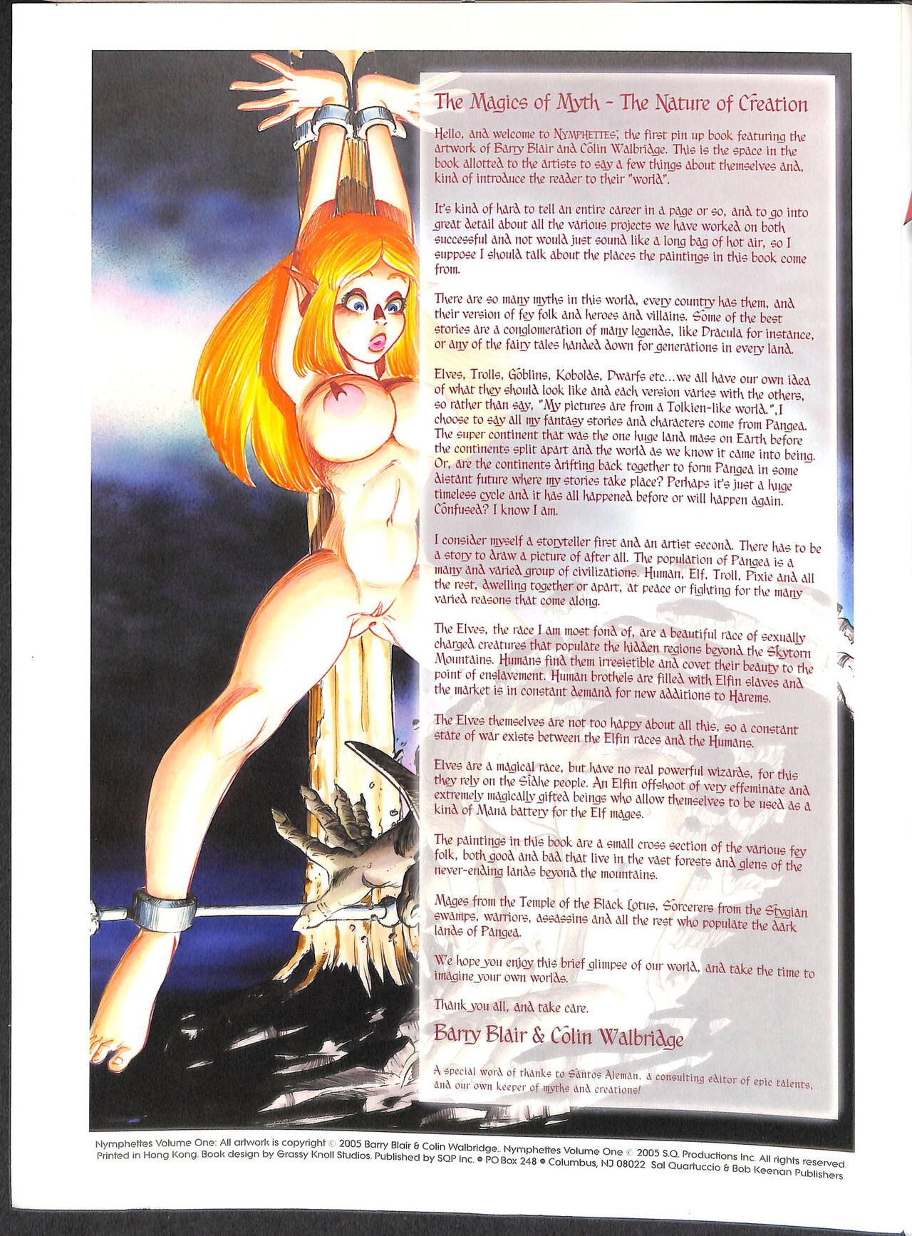 The Erotic Elfin Art of Nymphettes Volume One page 2 full