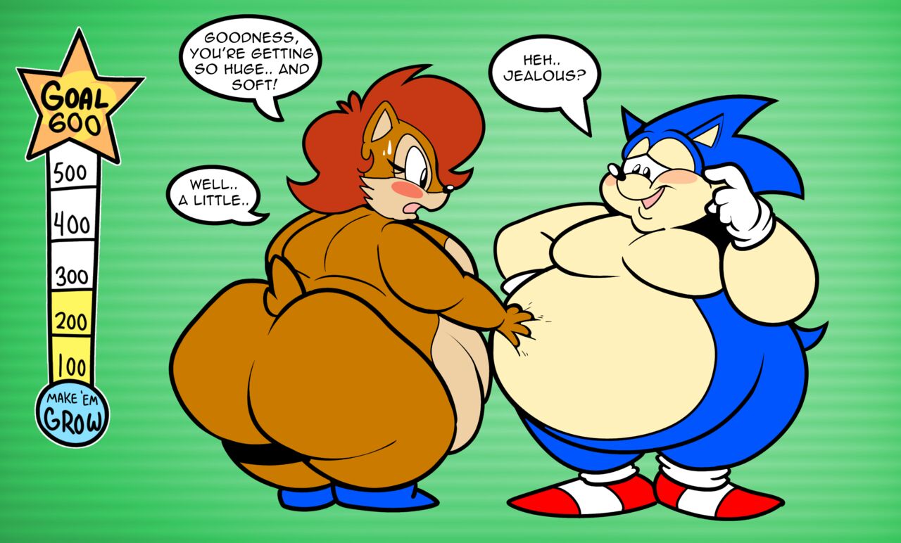 Sonic &amp; Sally GROWTH DRIVE page 3 full