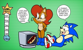 Sonic &amp; Sally GROWTH DRIVE cover