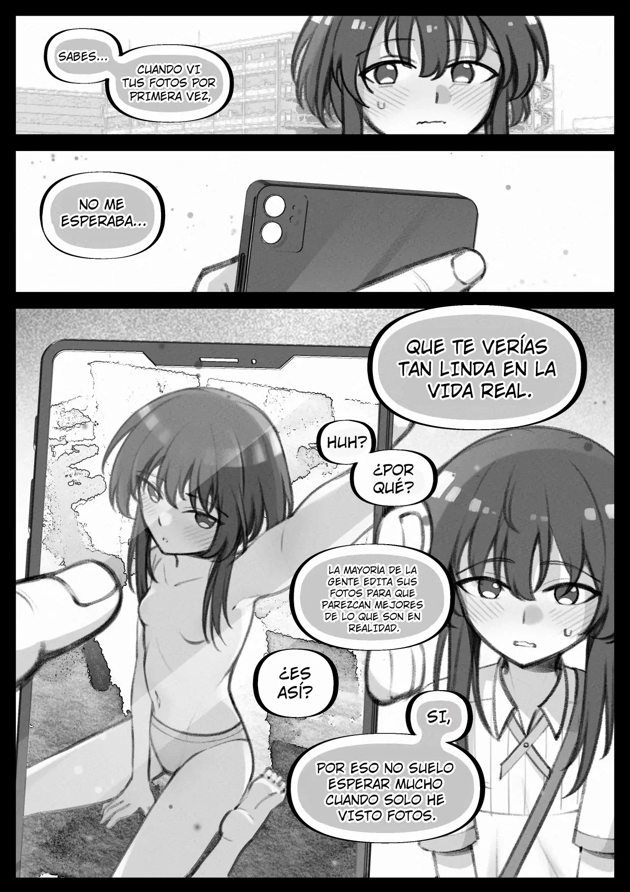 My little cousin is being curious - Extra | Mi Primita Esta Siendo Curiosa - Extra page 9 full