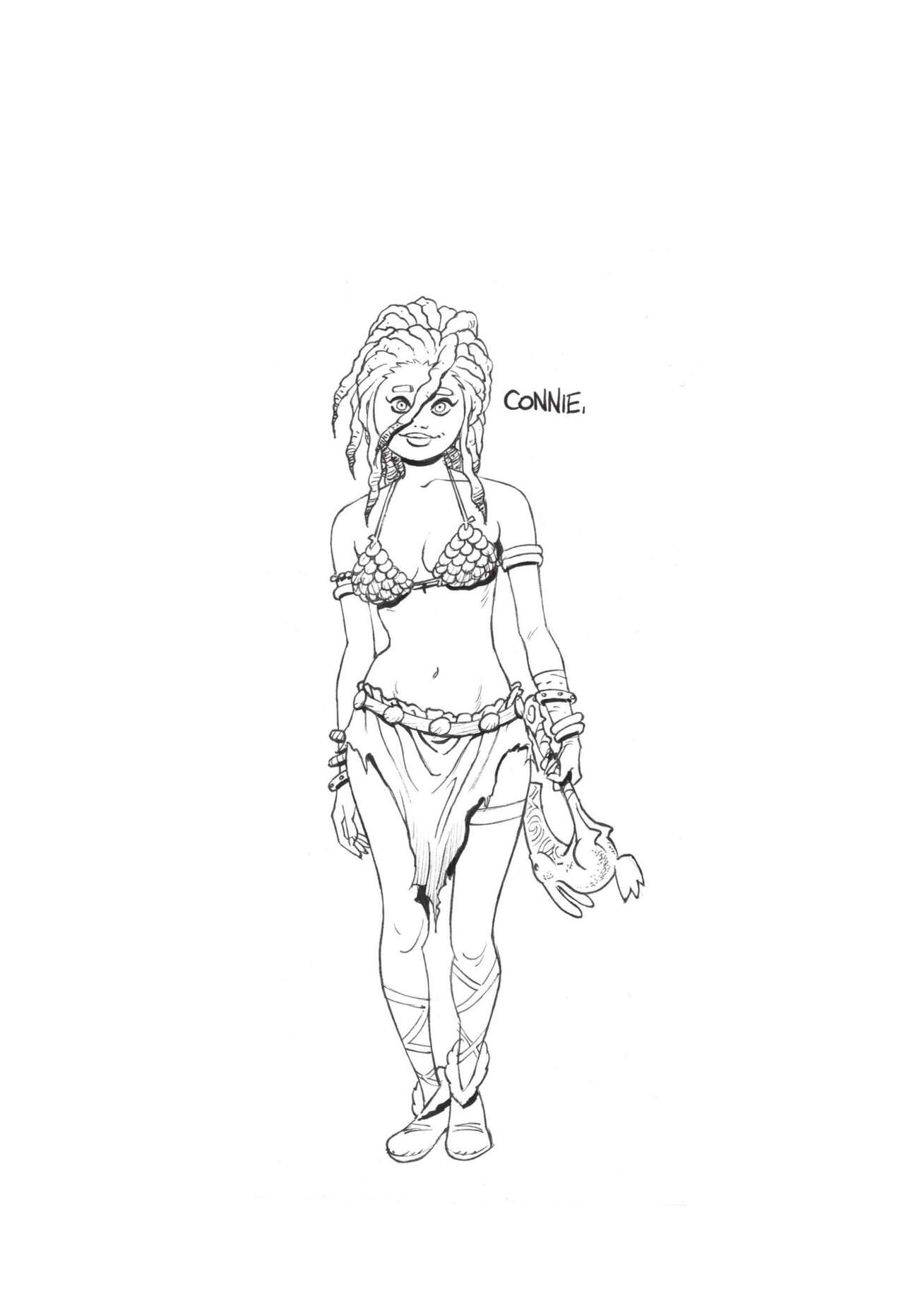 Connie, la Barbare #1 - La nuit de la Gloriole page 8 full