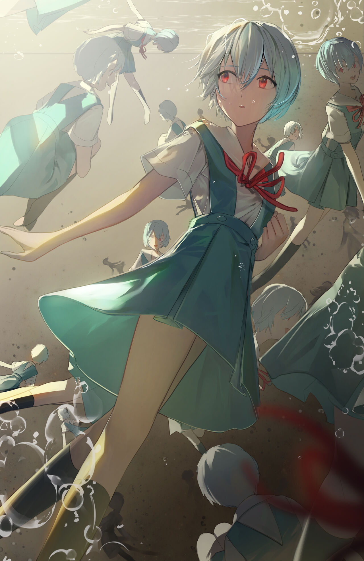 Evangelion fan art &amp; official art page 10 full