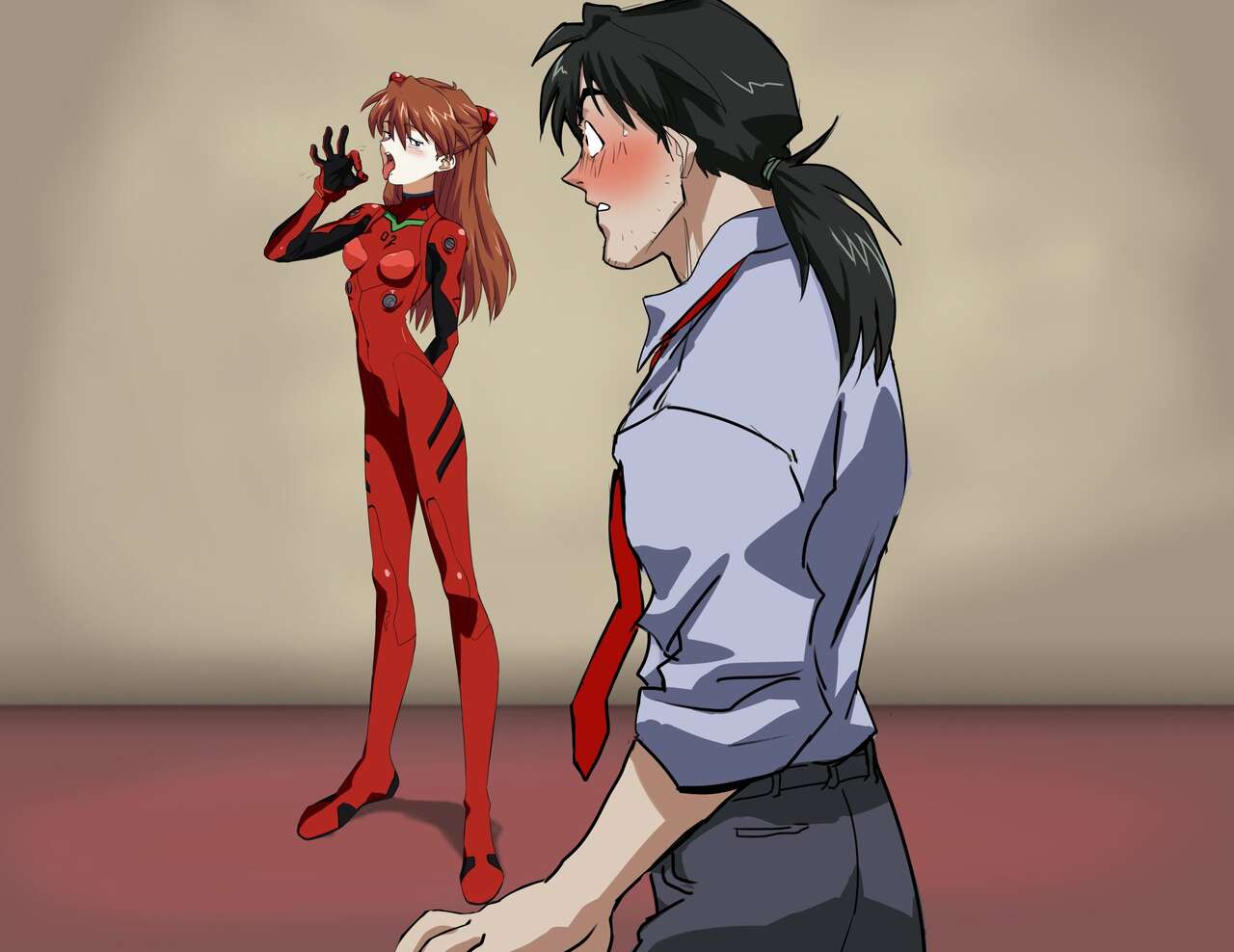 Evangelion fan art &amp; official art page 2 full