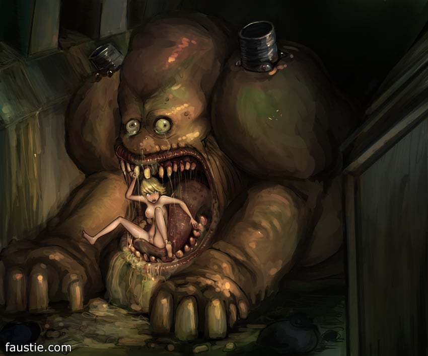 BHM - Monster Lab - Parasite Eve - Aya Brea - Vore Tentacles Restraint Ryona page 4 full