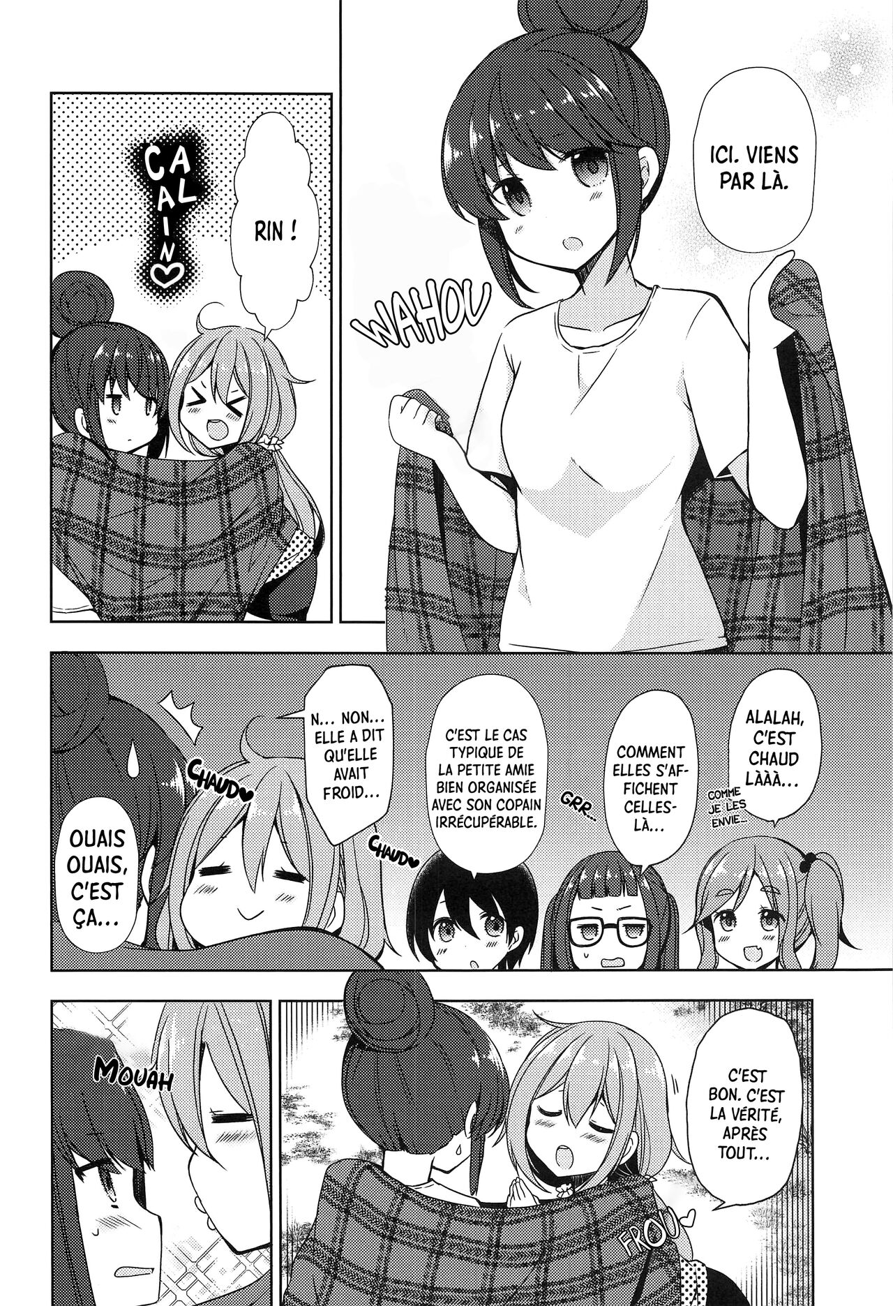 Rin to Nadeshiko ~Camp no Yoru wa Hen~ | Rin et Nadeshiko ~Nuit au Camping~ page 6 full