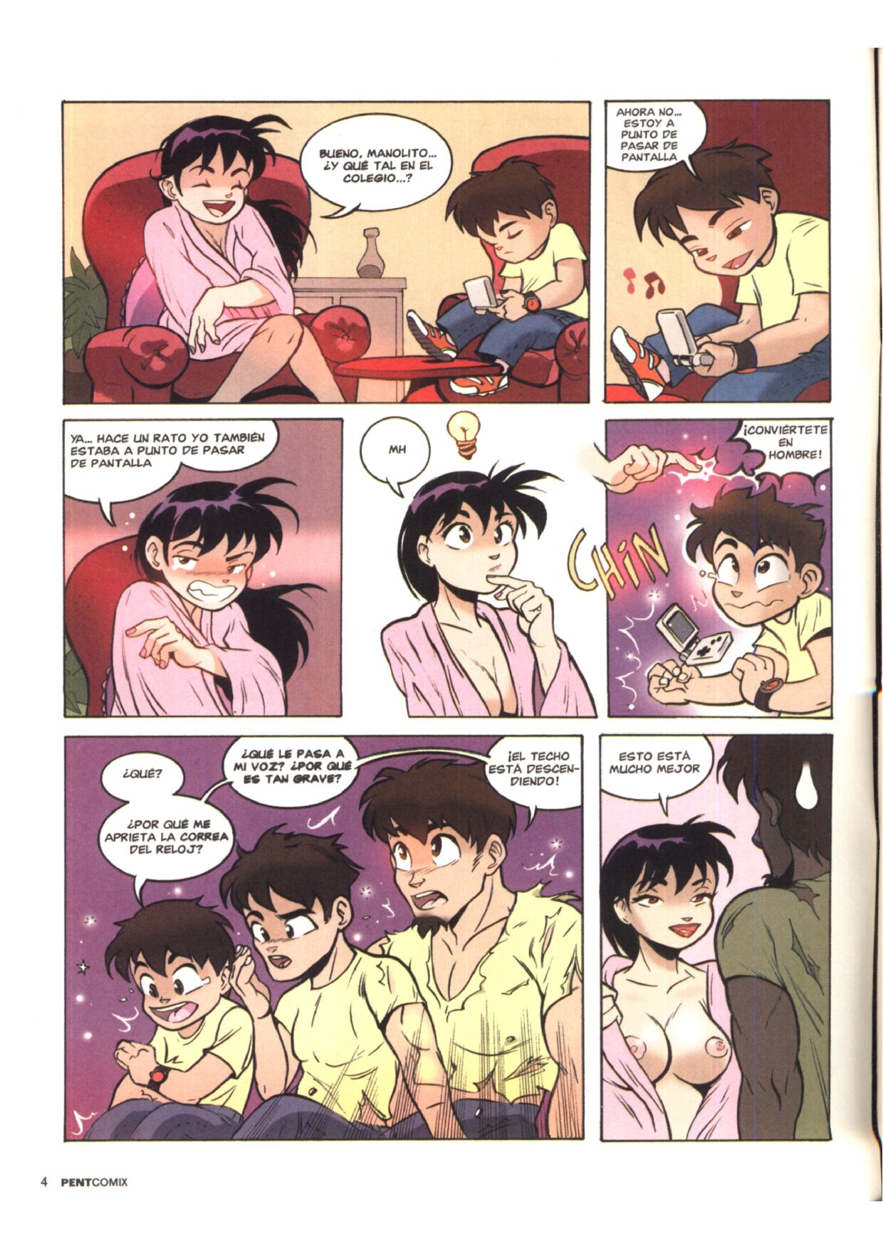Penthouse Comix #74 page 4 full
