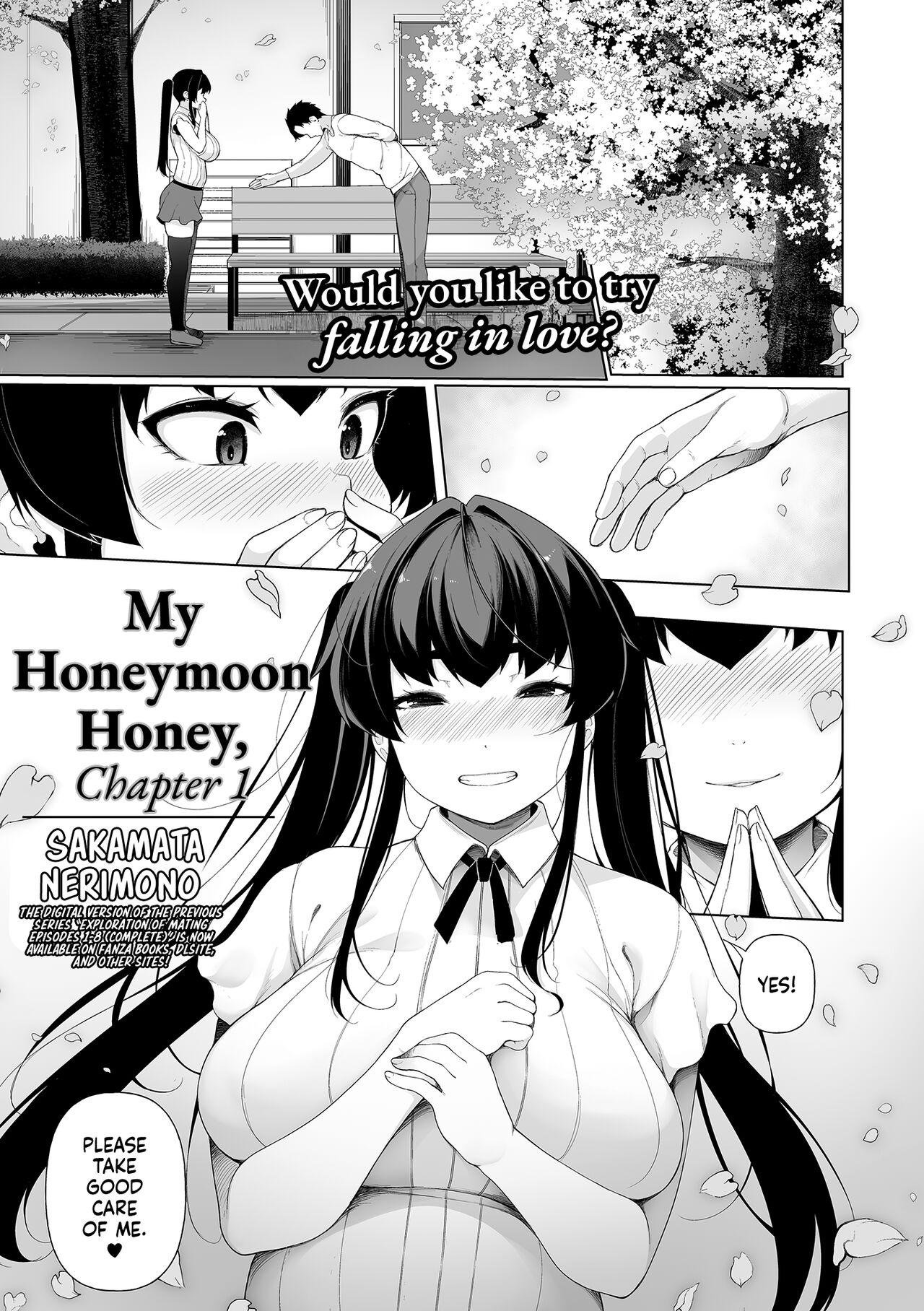 Ichinen Kanojo 1 | My Honeymoon Honey Ch. 1 page 1 full