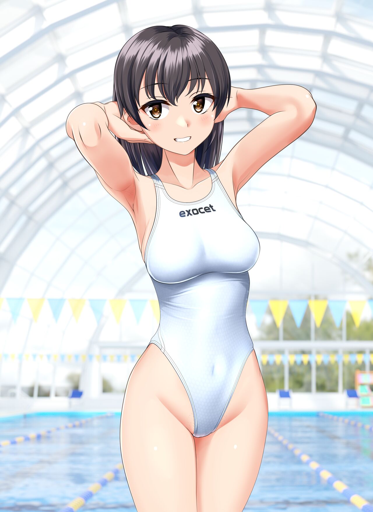 Kyouei Mizugi JK Onee-san page 8 full