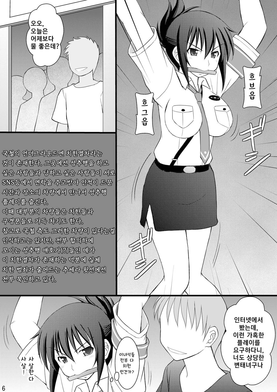 Seishin Houkai Suru made Kusuguri Makutte Ryoujoku shite Miru Test VII Chikan Densha de Ikou | 정신붕괴 할 때까지 간지럽히고 능욕해보는 테스트 7 치한열차에 가자 page 3 full
