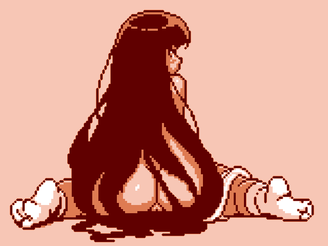 Panties and Long Bangs 4 Color Dot CG Collection page 3 full
