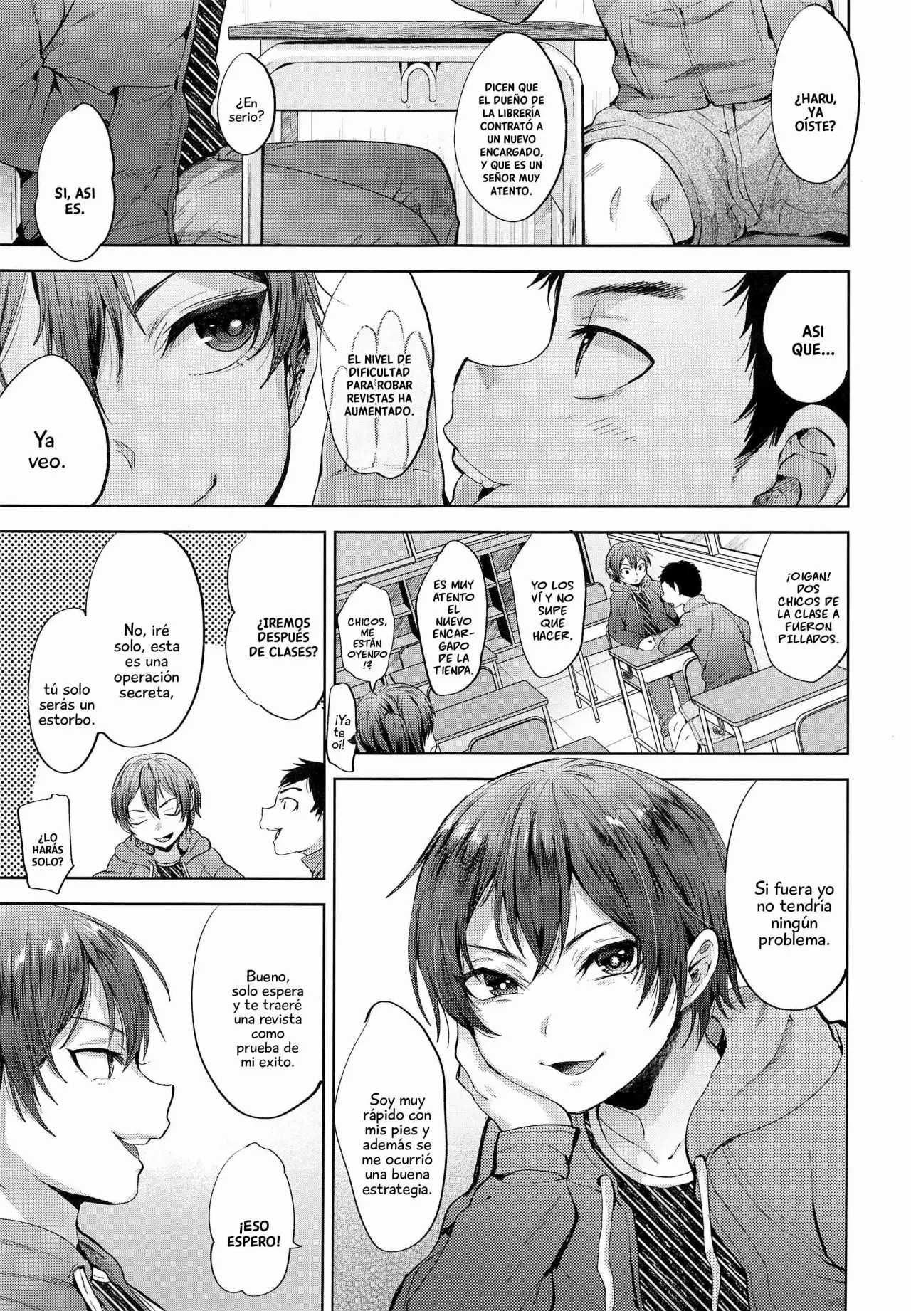 Manbiki Josou Shounen Oshioki Fuck page 4 full