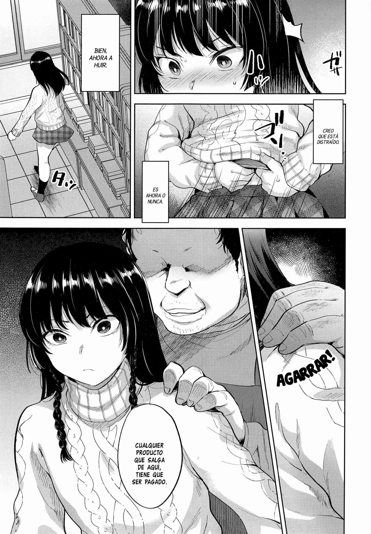 Manbiki Josou Shounen Oshioki Fuck page 8 full