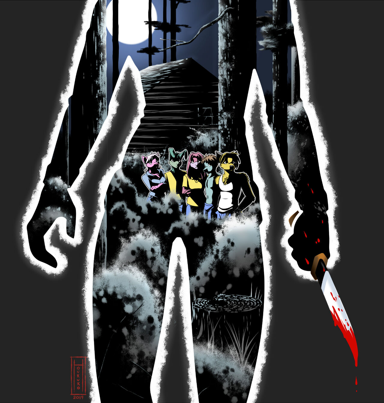 Anthro Friday the 13th page 1 full