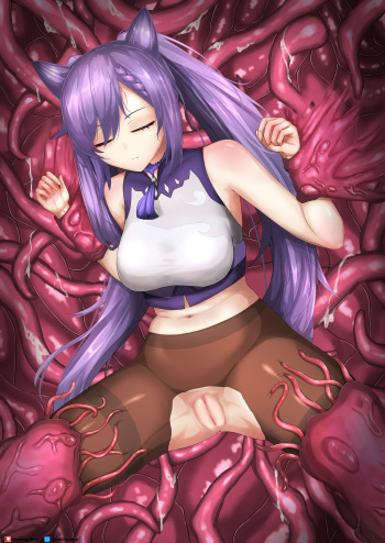 Keqing Become Tentacle Breeding. cover