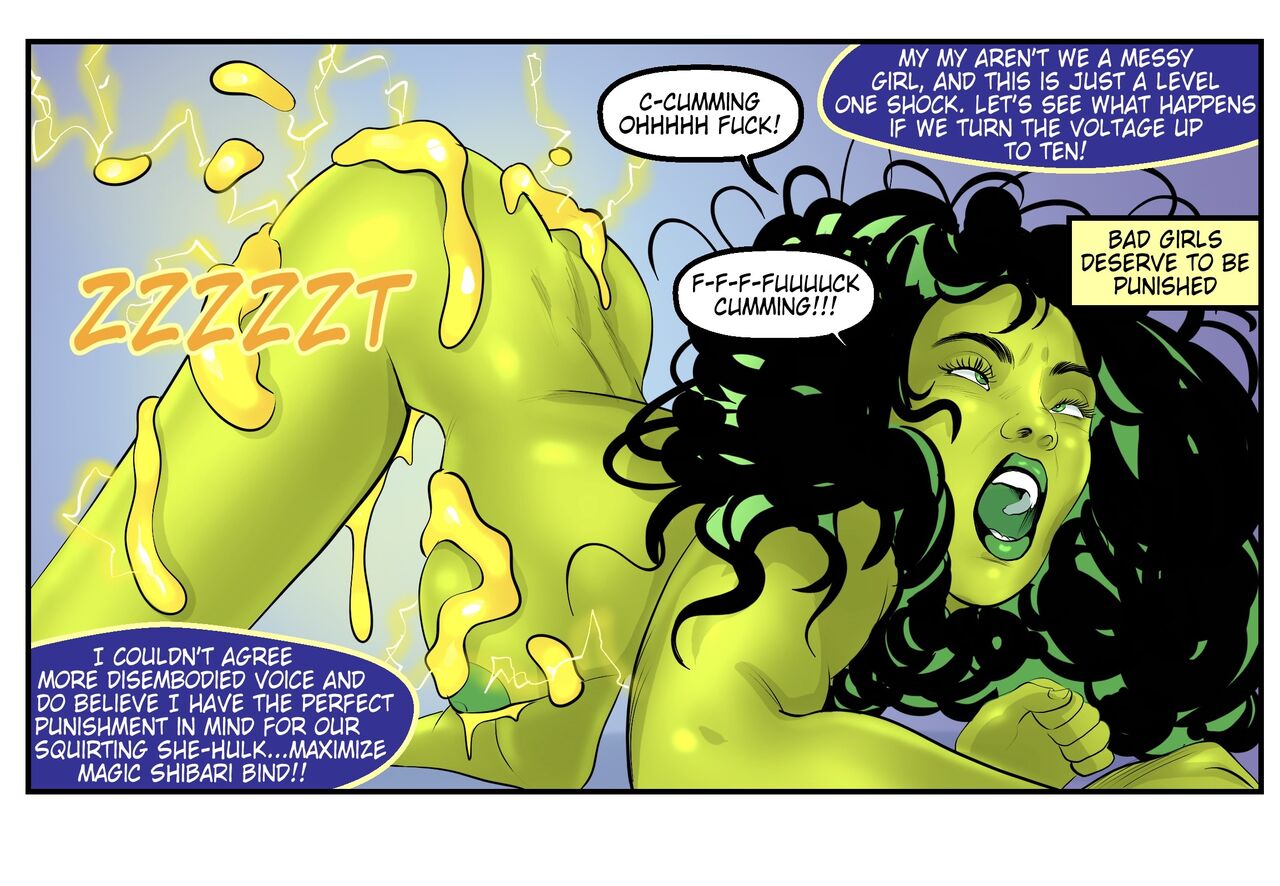 She Hulk vs Ainz Ooal Gown page 6 full