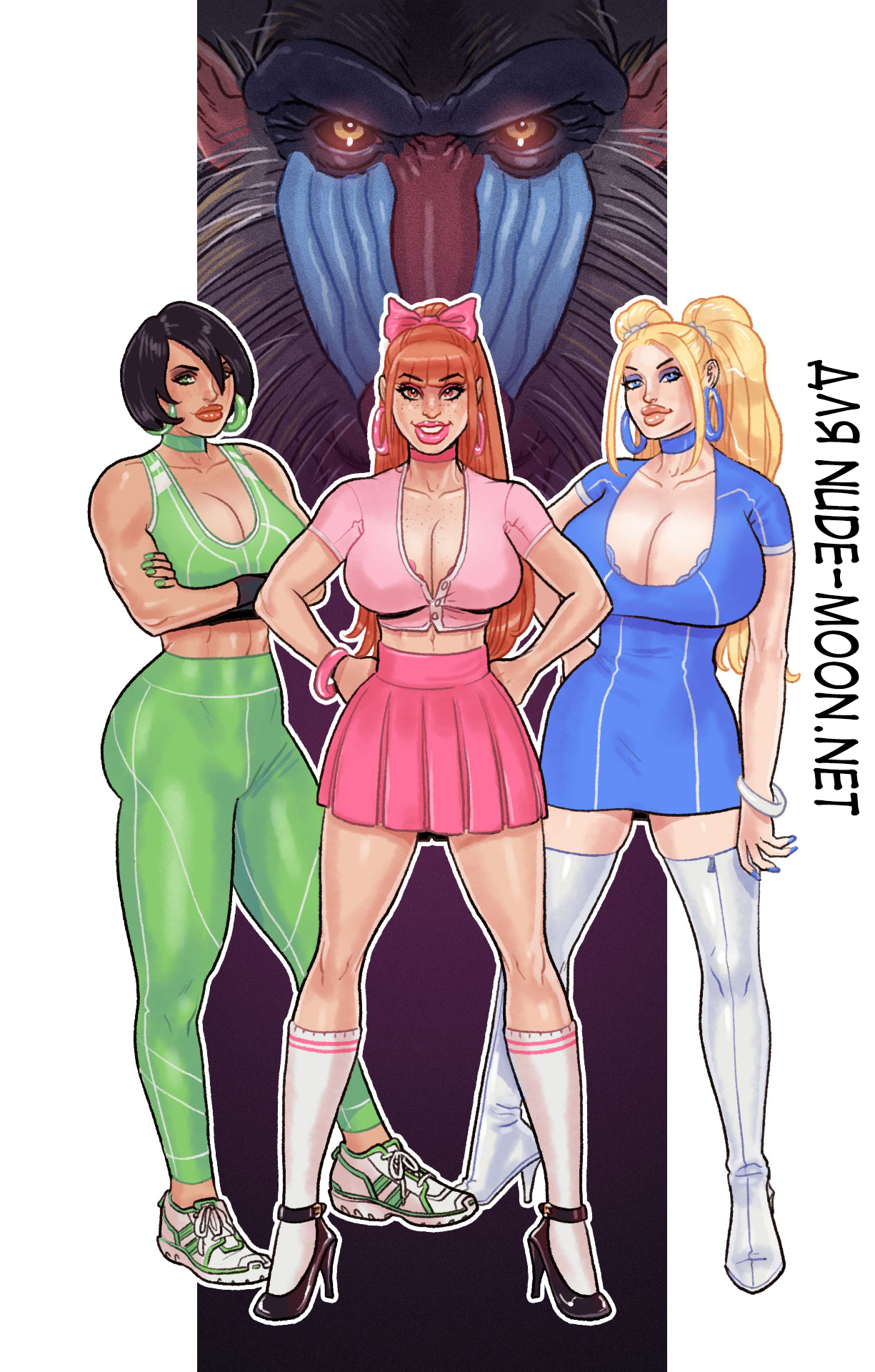 Mandrill vs the Powerpuff Girls page 2 full