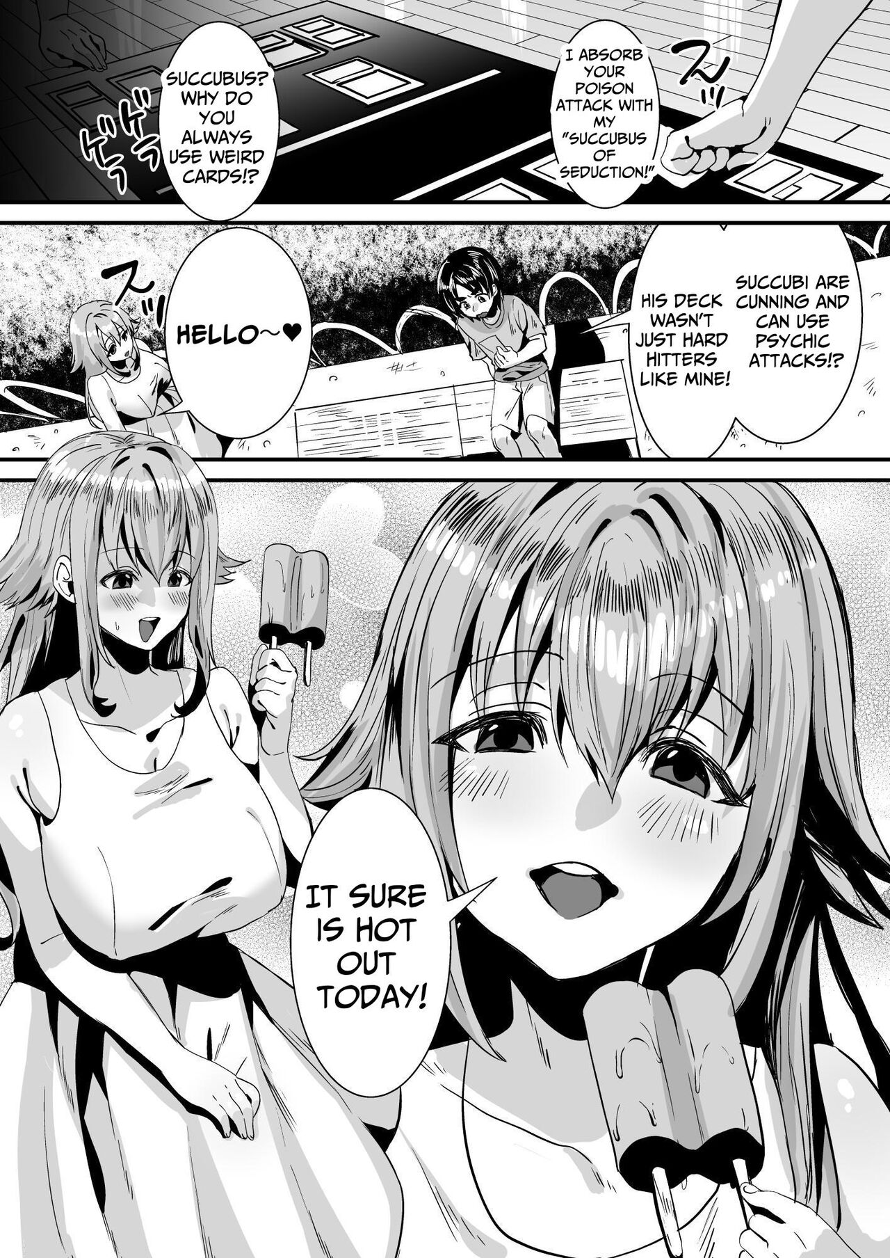 Lotion Succubus no Nurunuru Sakusei Inmu | Lotion Succubus' Slippery Lewd Dream page 3 full