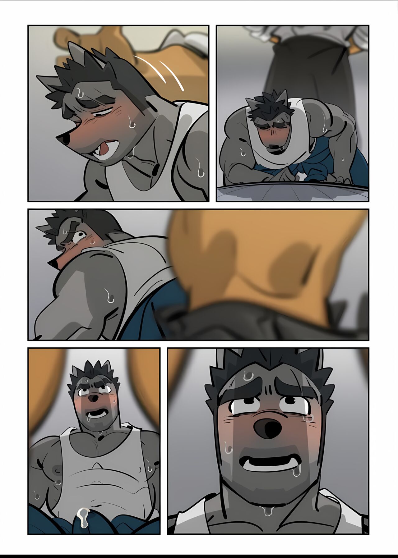 Mi compañero de cuarto es Heterosexual / Dulce Glaseado 🍒 page 9 full