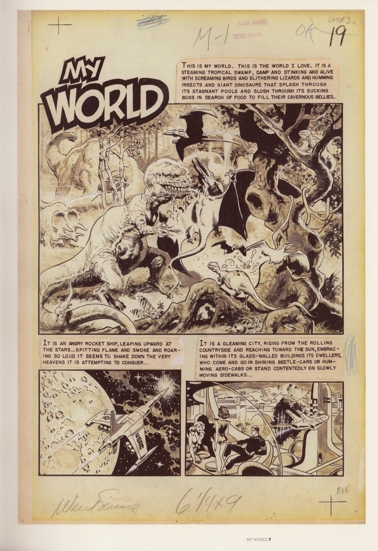 Les Mondes de Wallace Wood page 8 full