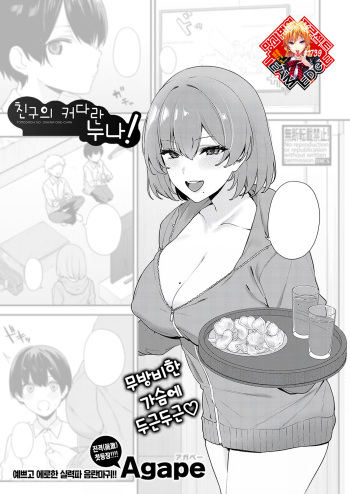 Tomodachi no Okki na Onee-chan! | 친구의 커다란 누나! cover