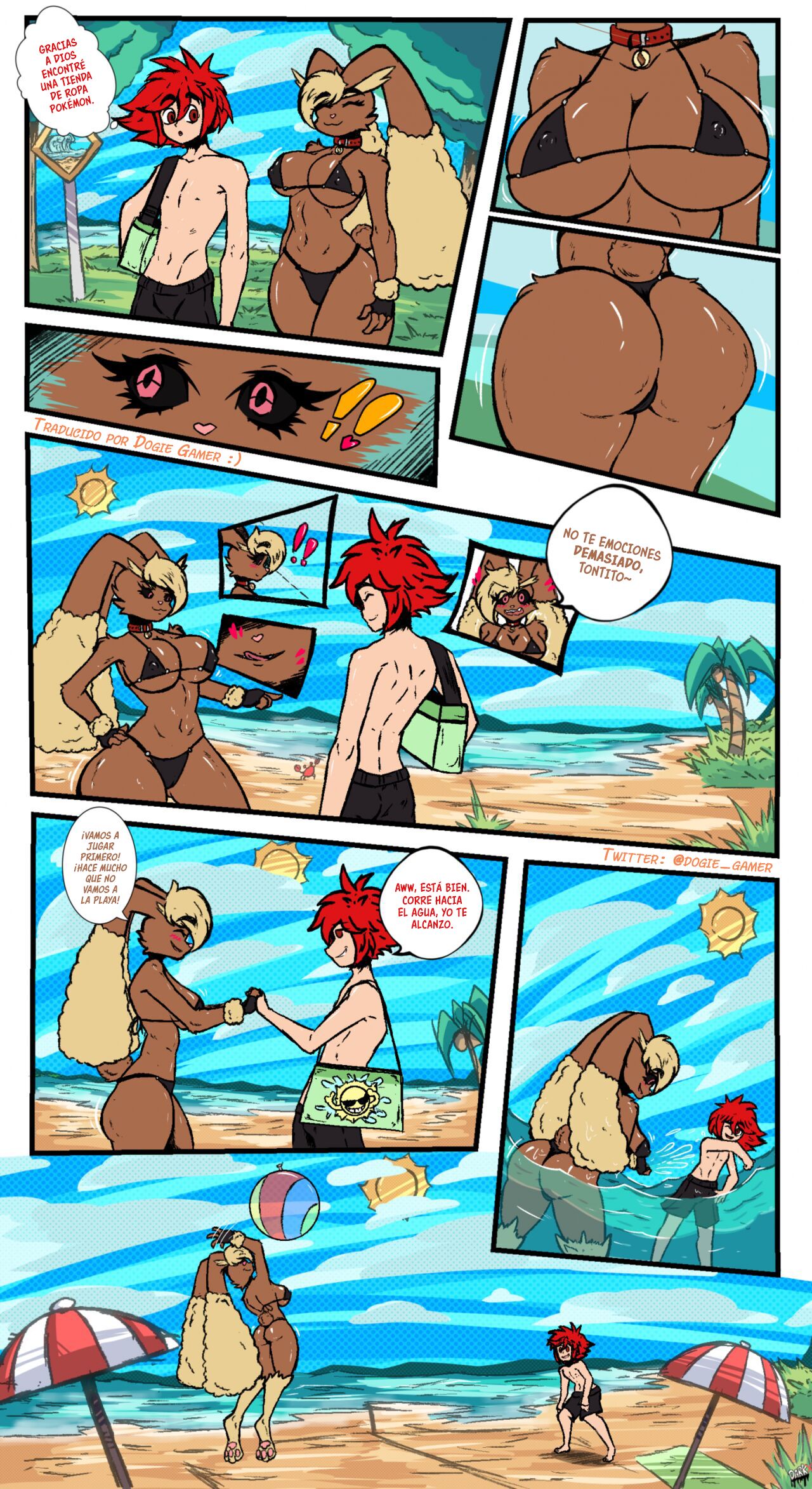 Rafe &amp; Luna's Beachy Anniversary page 1 full