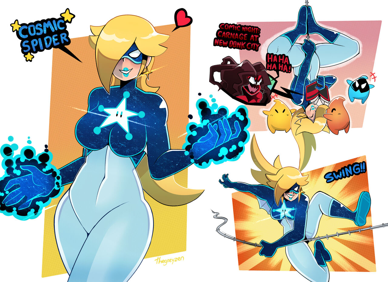 The Spiderverse Mario Princess Series! page 4 full