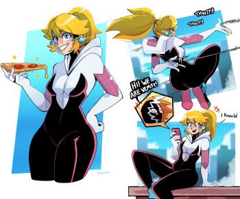 The Spiderverse Mario Princess Series! cover