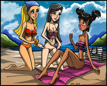 Total Drama Lotion Fatales, Volume 1 cover