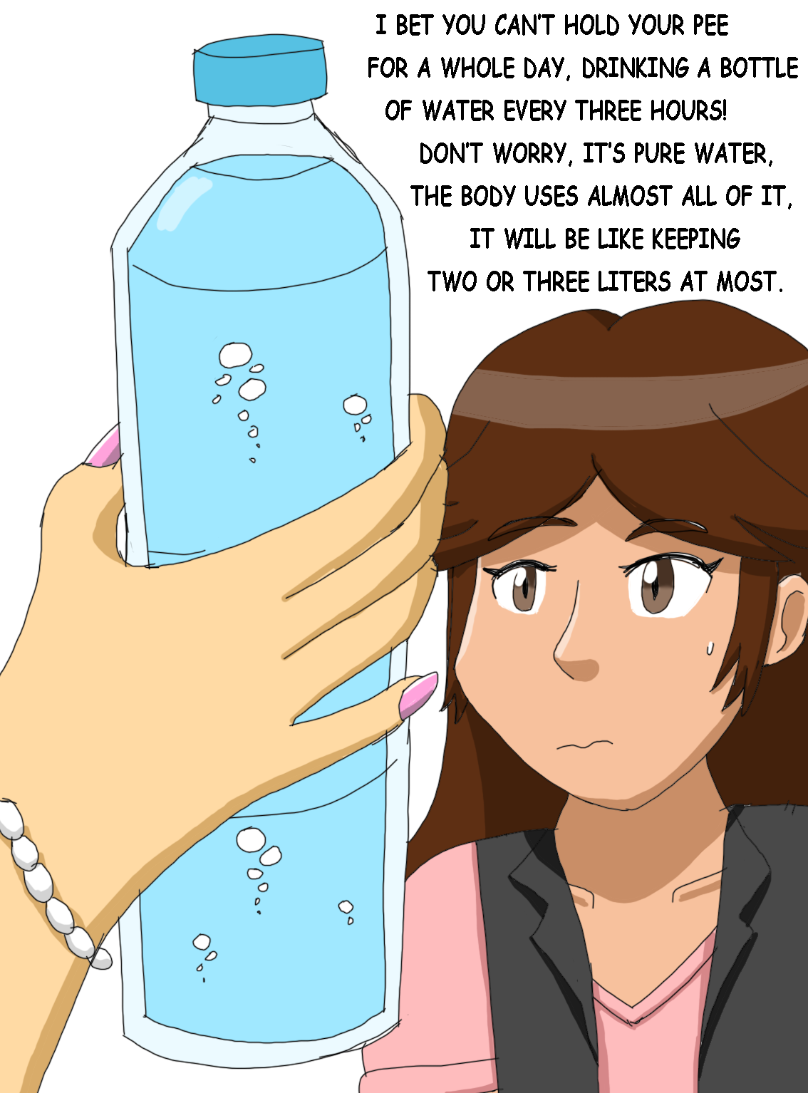 Papergami omorashi art page 8 full