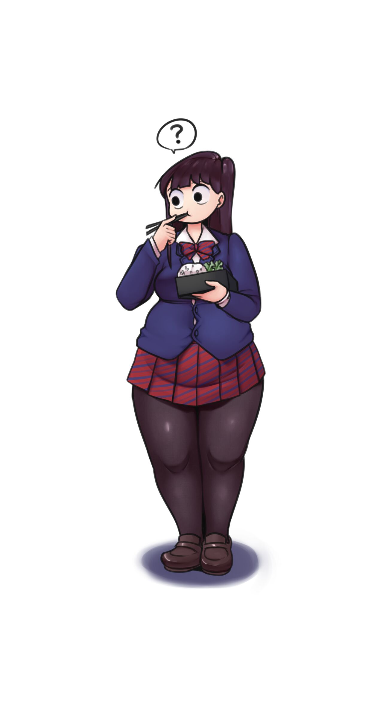 Komi-san Has Trouble Saying No To Food page 2 full