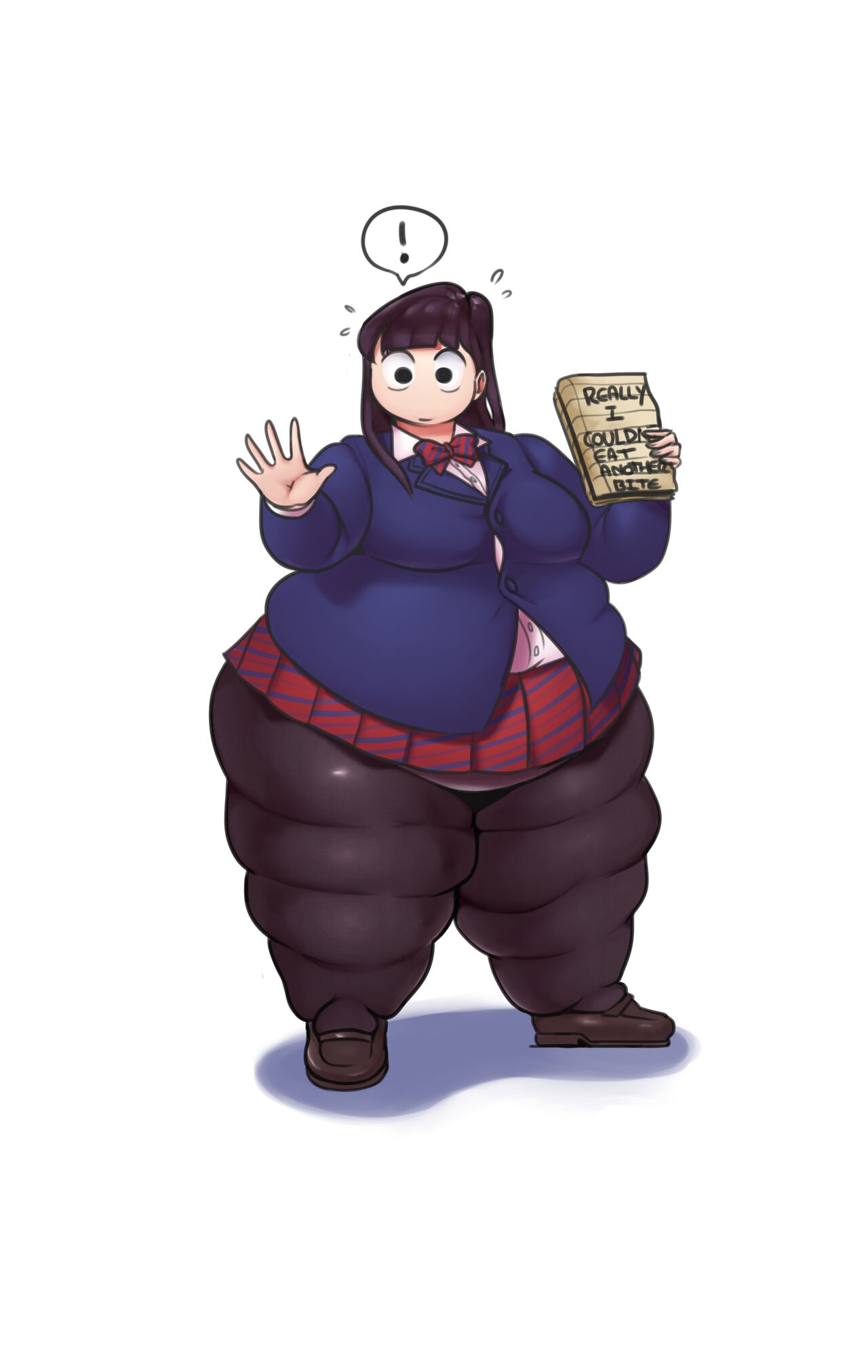 Komi-san Has Trouble Saying No To Food page 3 full