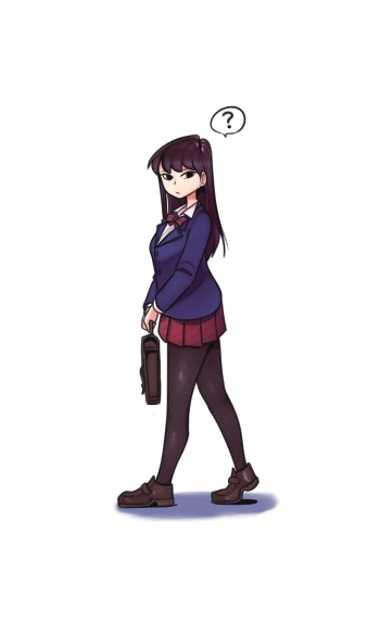 Komi-san Has Trouble Saying No To Food cover