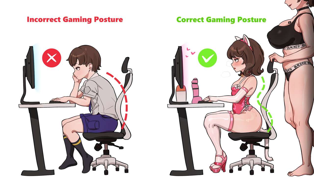 Sealguy1 Gaming Posture Meme page 4 full