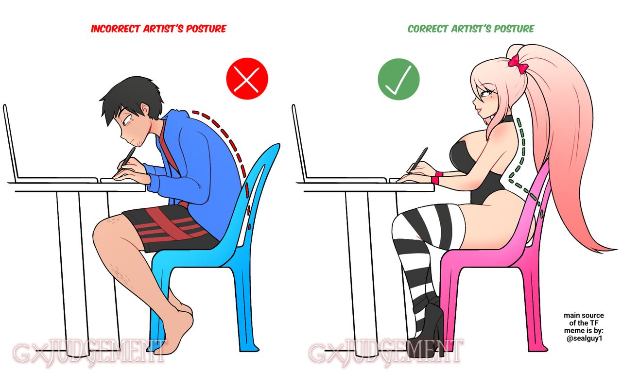 Sealguy1 Gaming Posture Meme page 6 full