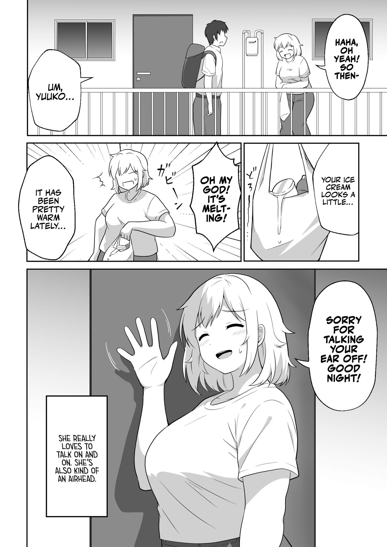 Apart no  Otonari-san  ga Yarasete Kureru  Hanashi My Nextdoor Neighbor Let Me Fuck Her page 3 full