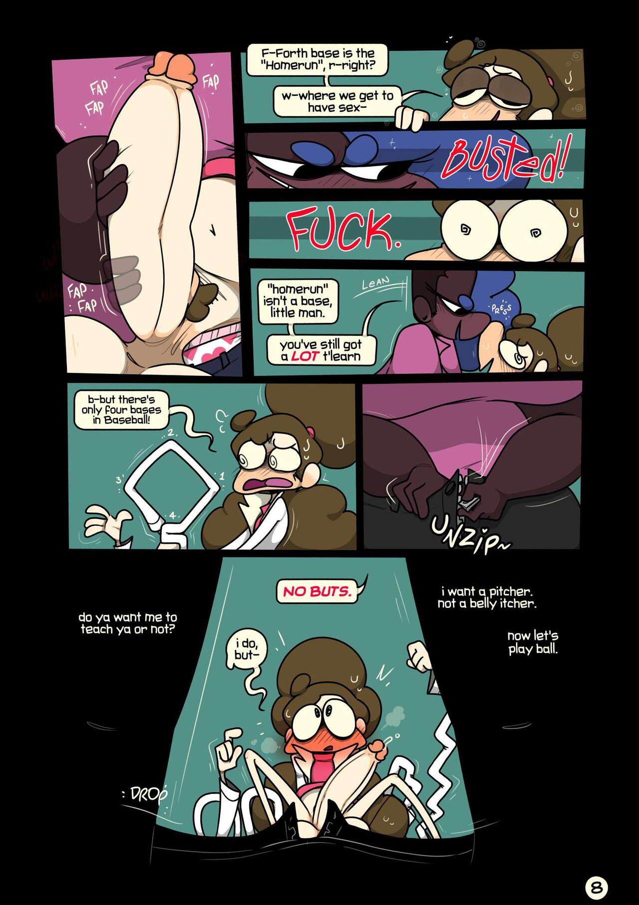 Slapstick together baseball metaphor page 10 full