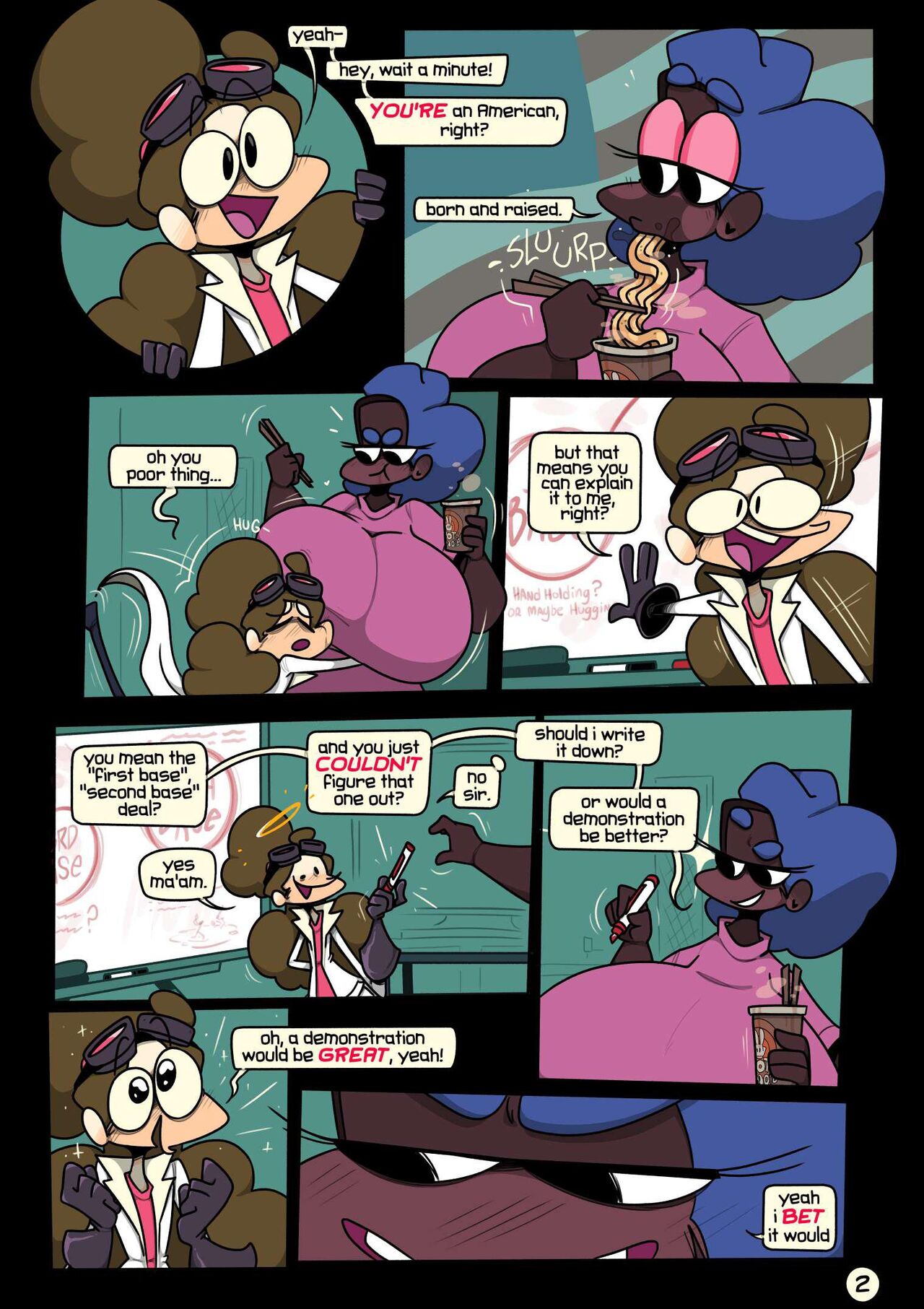 Slapstick together baseball metaphor page 4 full