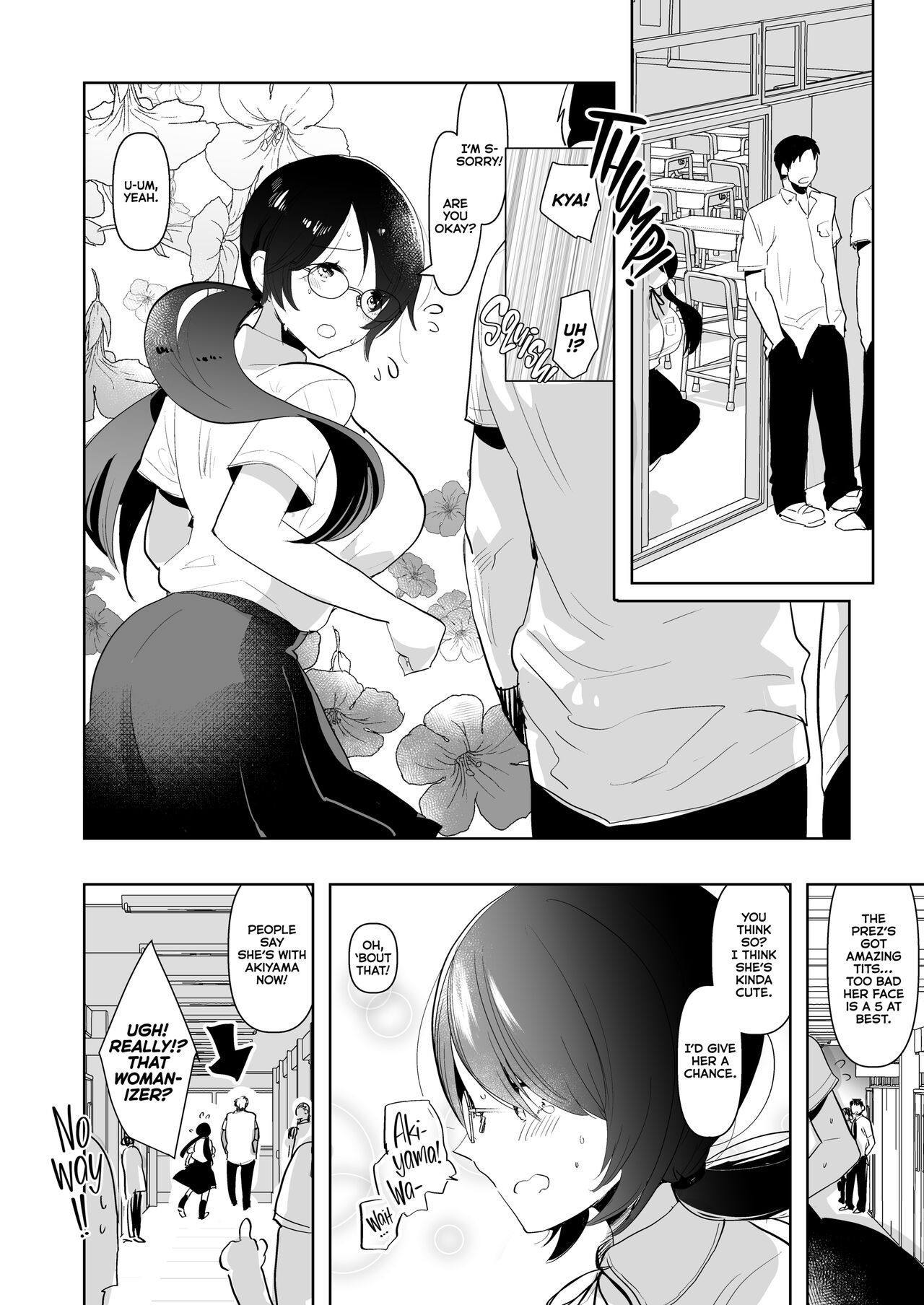 Yarichin  no Ore ga Jimi de Otonashii Kanojo  no Futanari Dekachin ni Dohamari Shiteru Hanashi | My Womanizing Days Are Over! Now I’m All About Her Futa Cock page 3 full