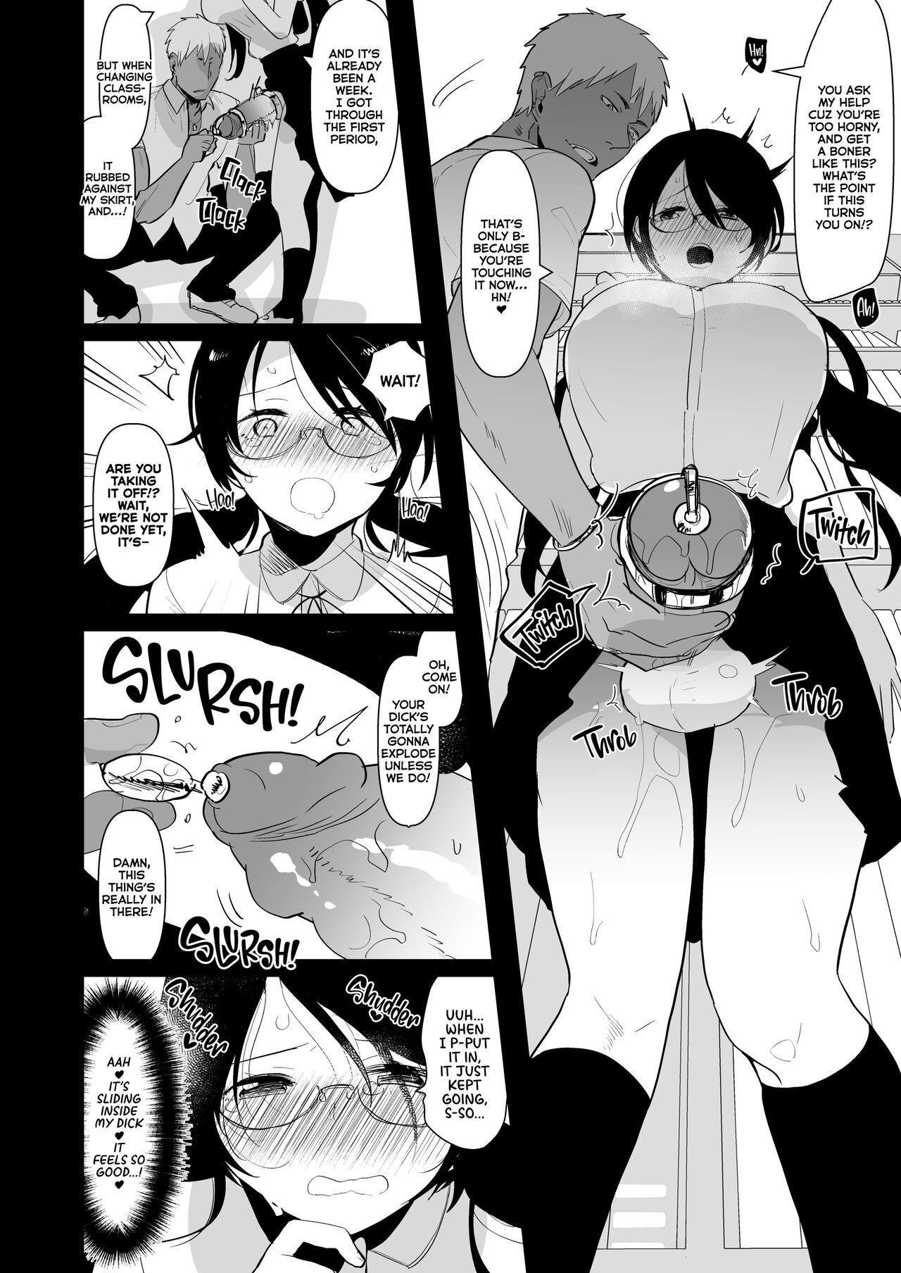 Yarichin  no Ore ga Jimi de Otonashii Kanojo  no Futanari Dekachin ni Dohamari Shiteru Hanashi | My Womanizing Days Are Over! Now I’m All About Her Futa Cock page 7 full