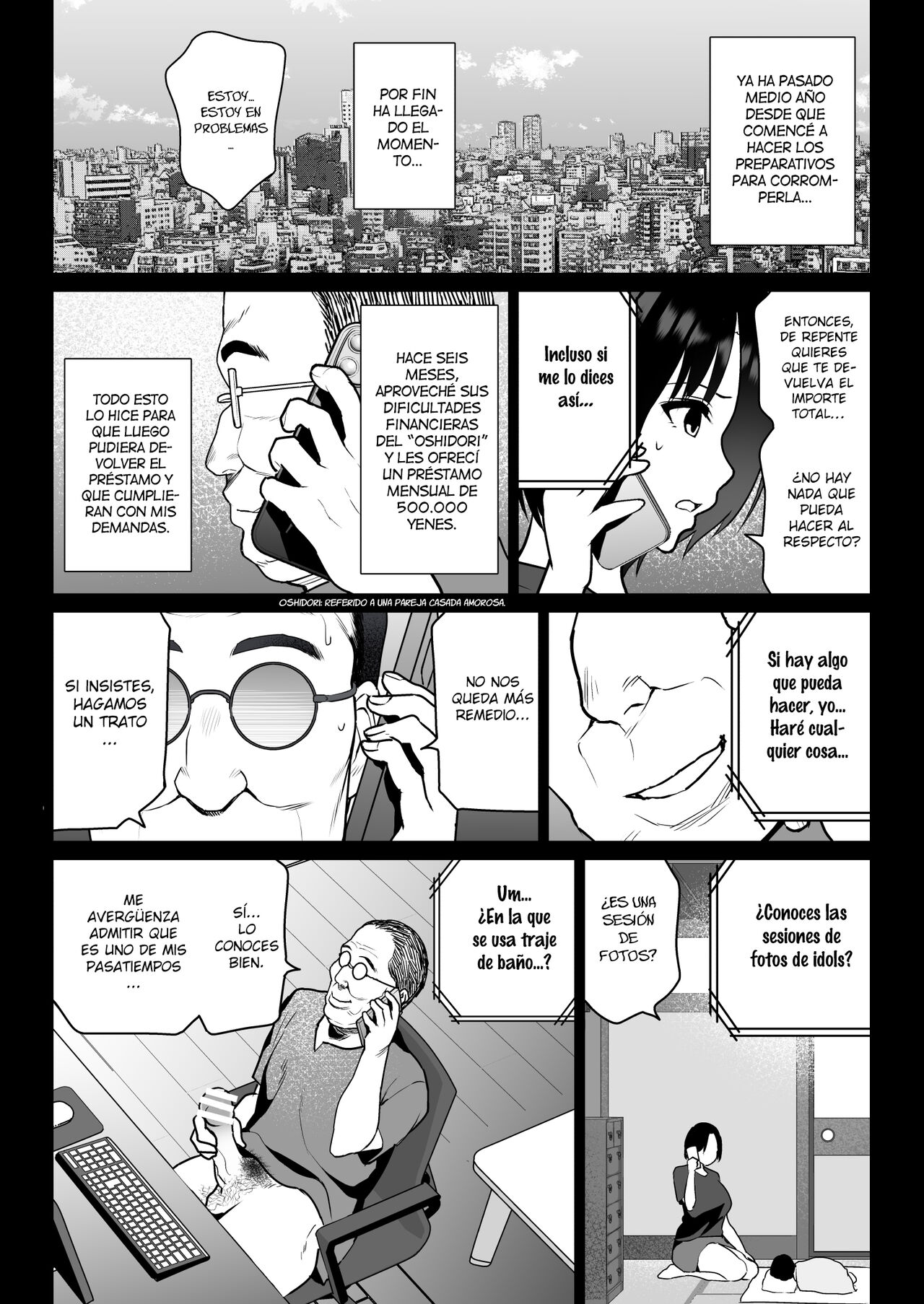 Oshidori Fuufu Yakitorare | Una Pareja Amorosa en Crisis page 7 full