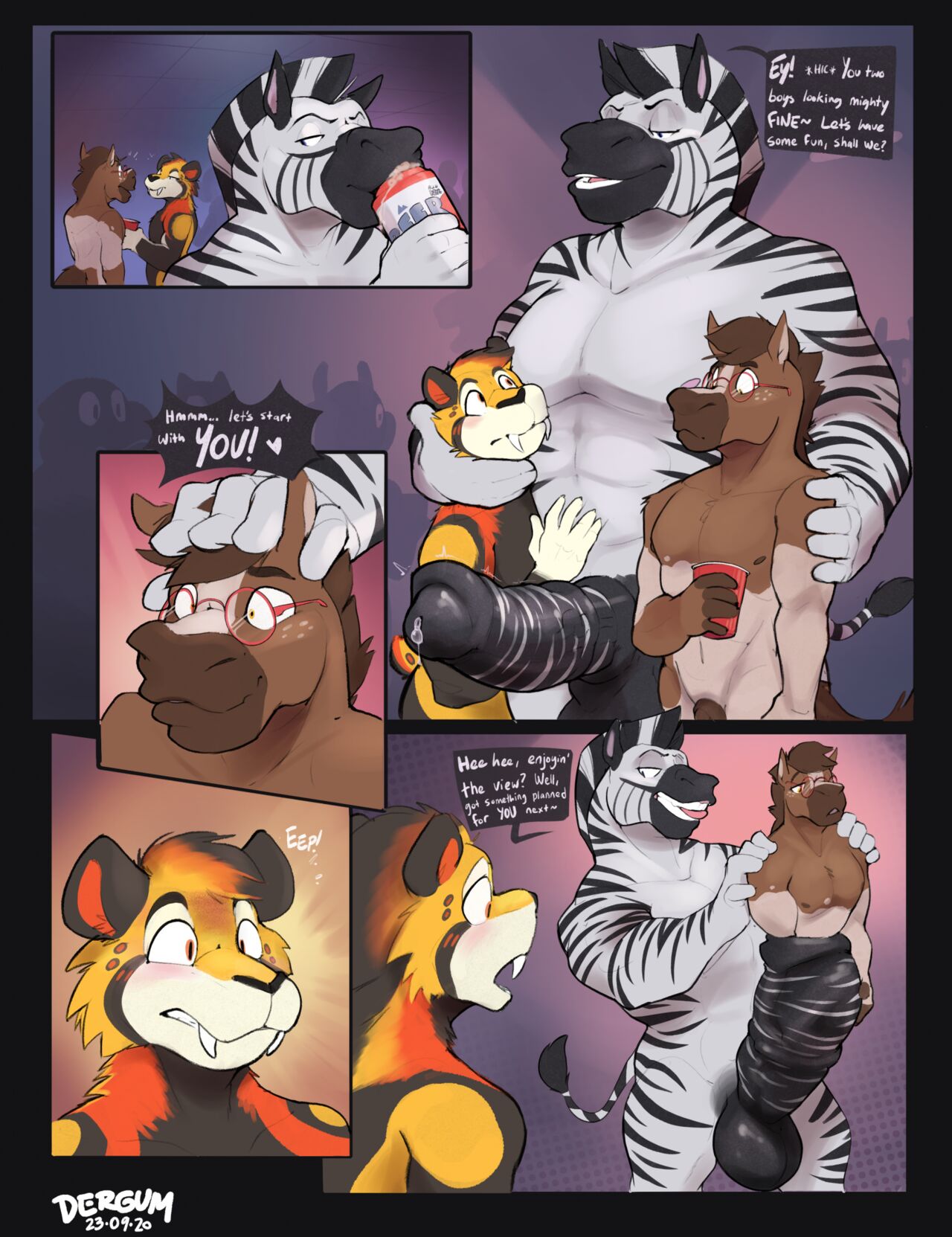 Zeeb House Party page 1 full