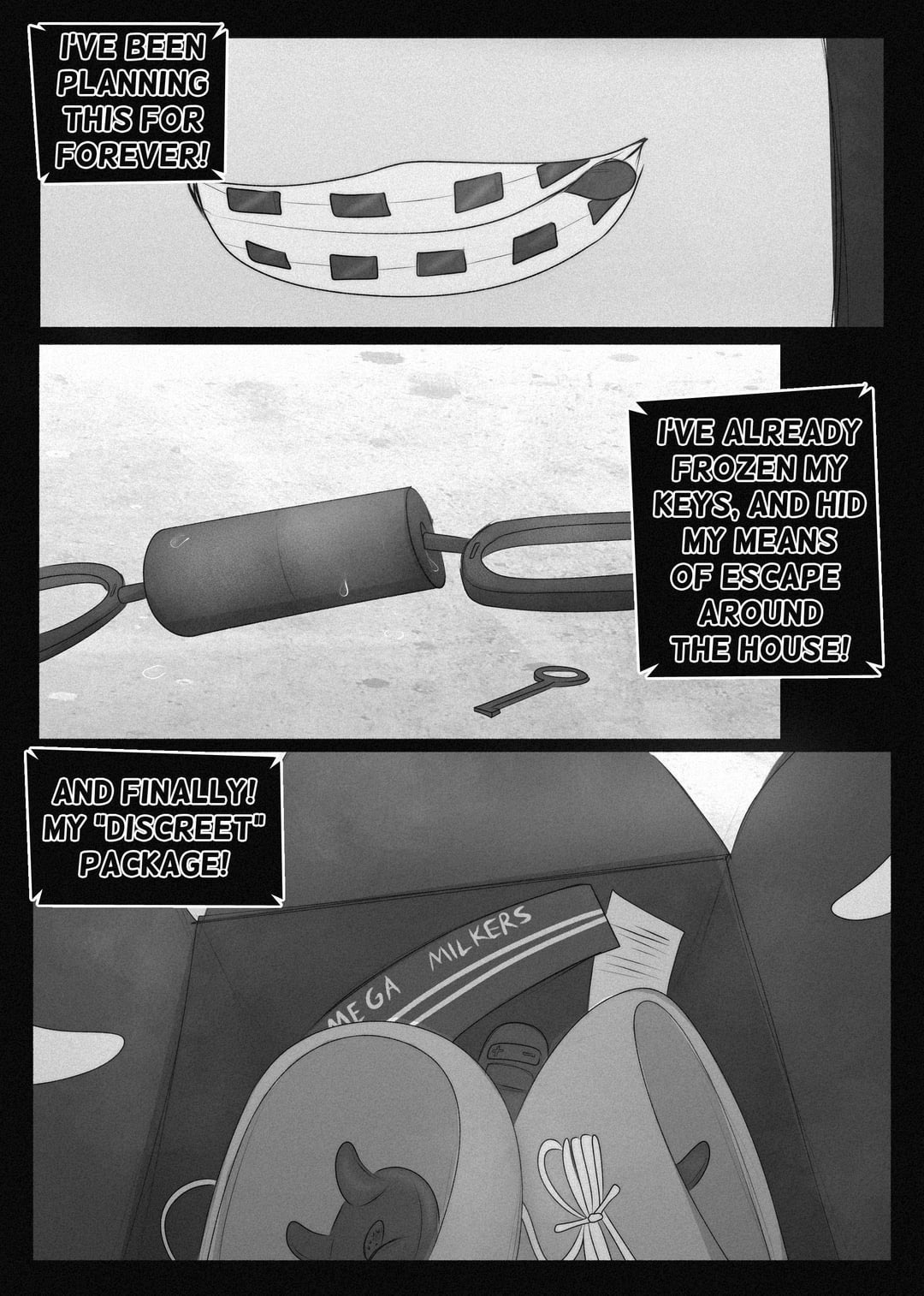 A Nerds sett bondage goes  wrong? page 2 full