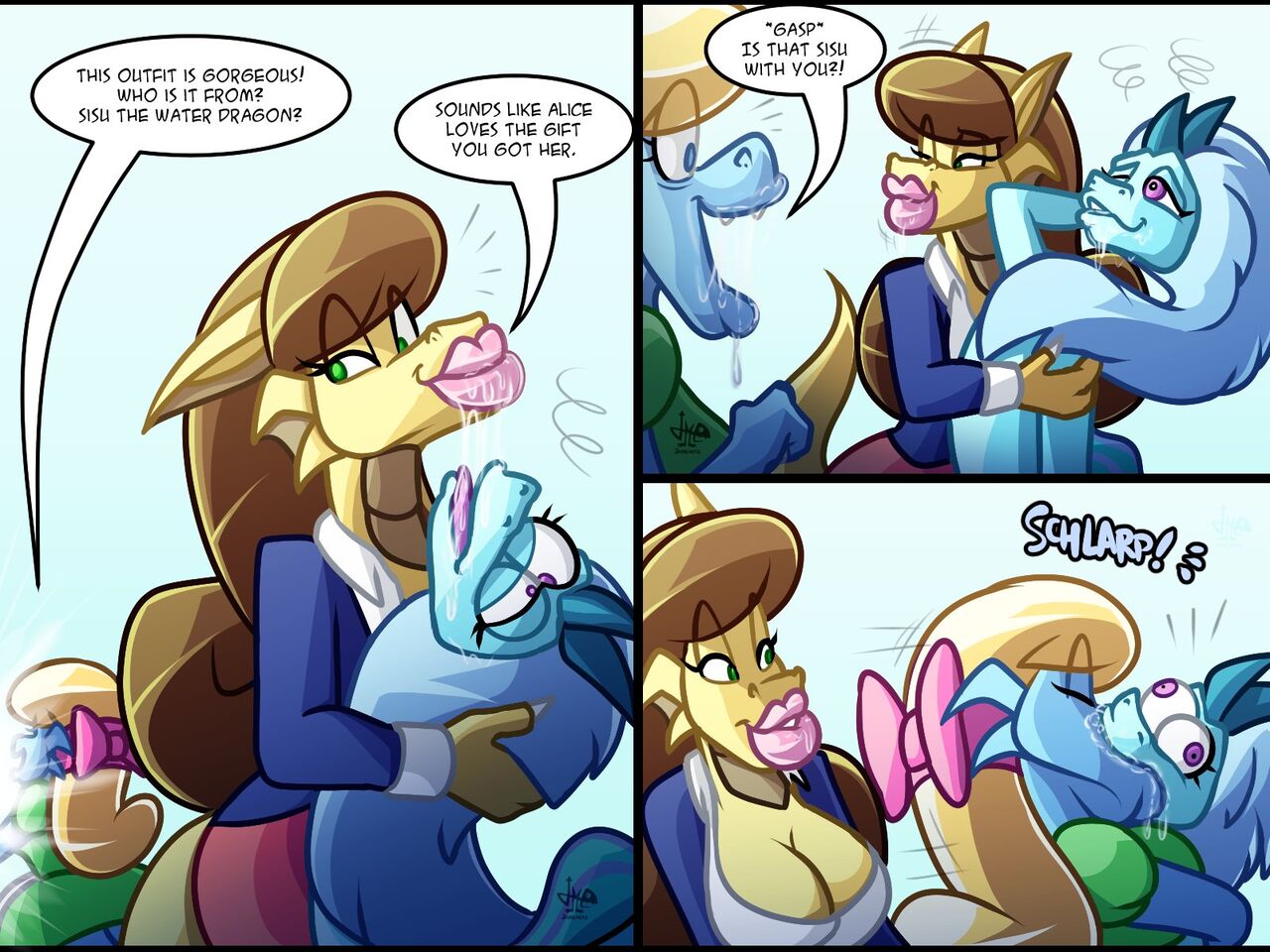 Dragon Besties! page 4 full