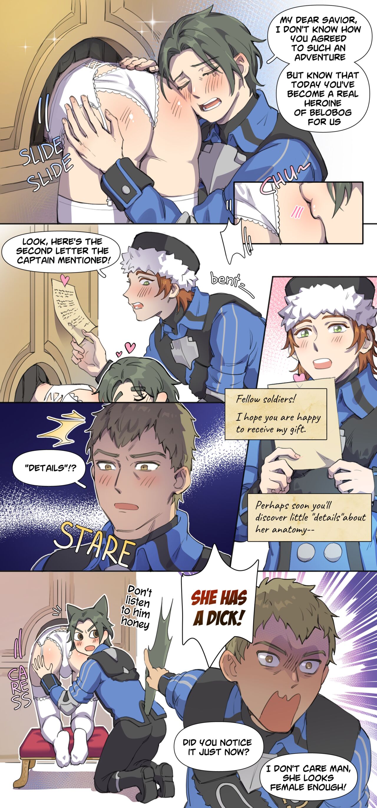 Barracks Bunny: Silvermane Guards x Gepard and Sampo x Gepard page 8 full