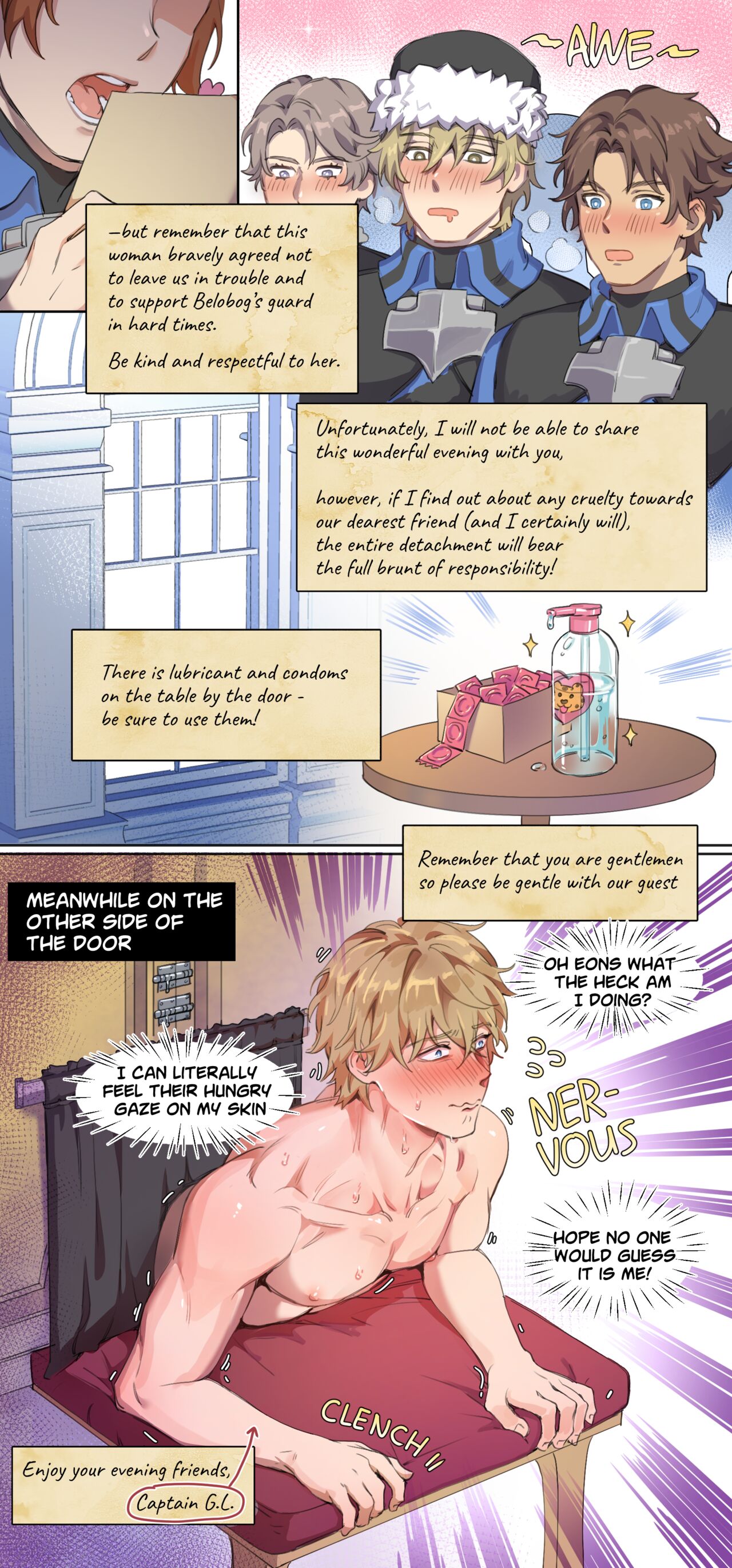 Barracks Bunny: Silvermane Guards x Gepard and Sampo x Gepard page 9 full