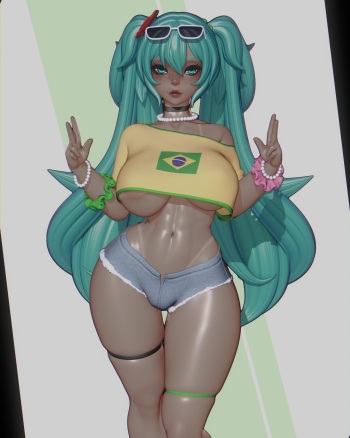 Brazilian Miku cover