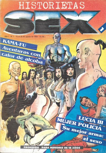 Historietas Sex 1 cover