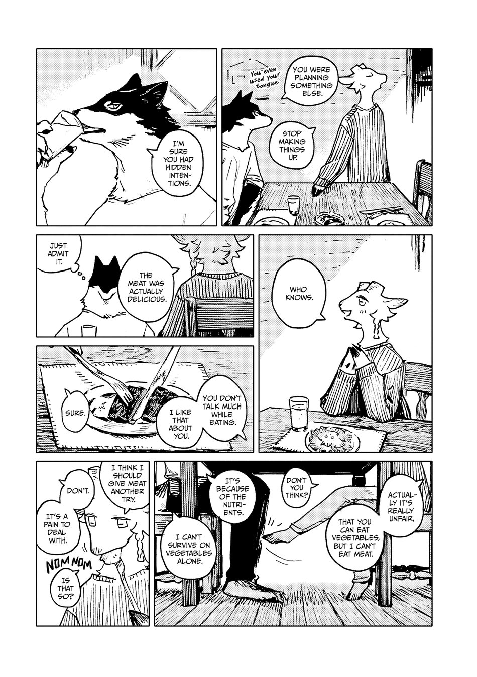【Nagabe/ながべ】Goat-and-Wolfs-Table page 8 full