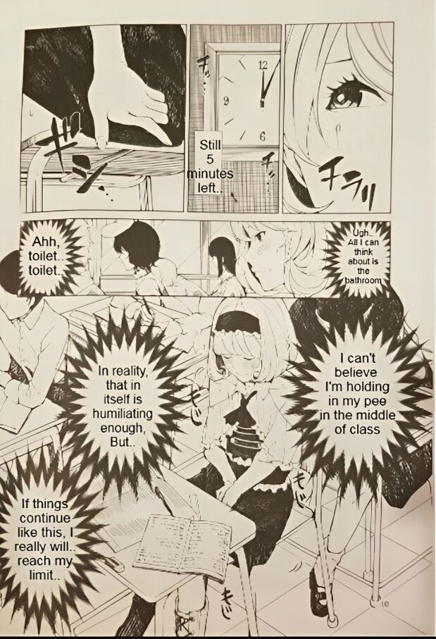 I want to go to the bathroom! Alice version page 9 full